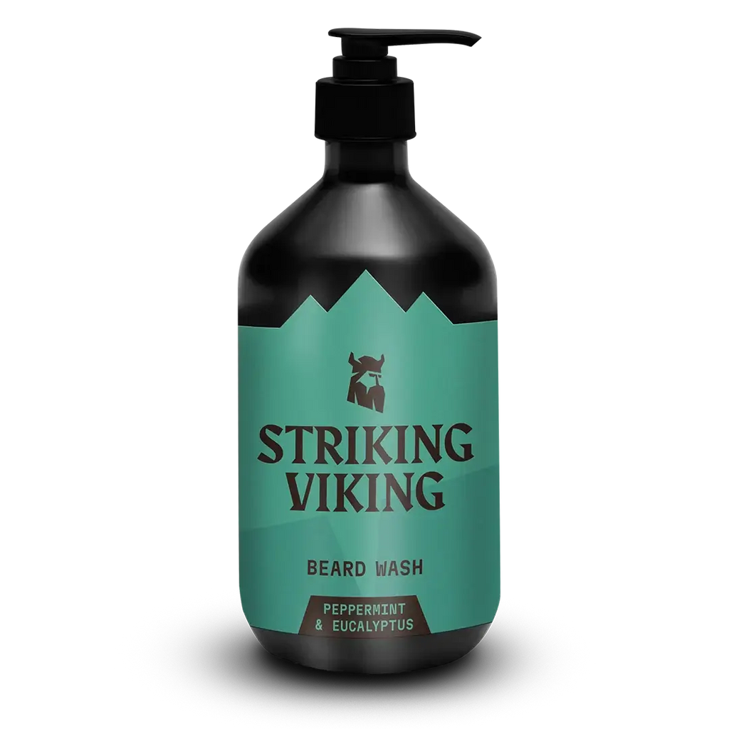 Beard Shampoo - Natural Peppermint & Eucalyptus, 500 ml