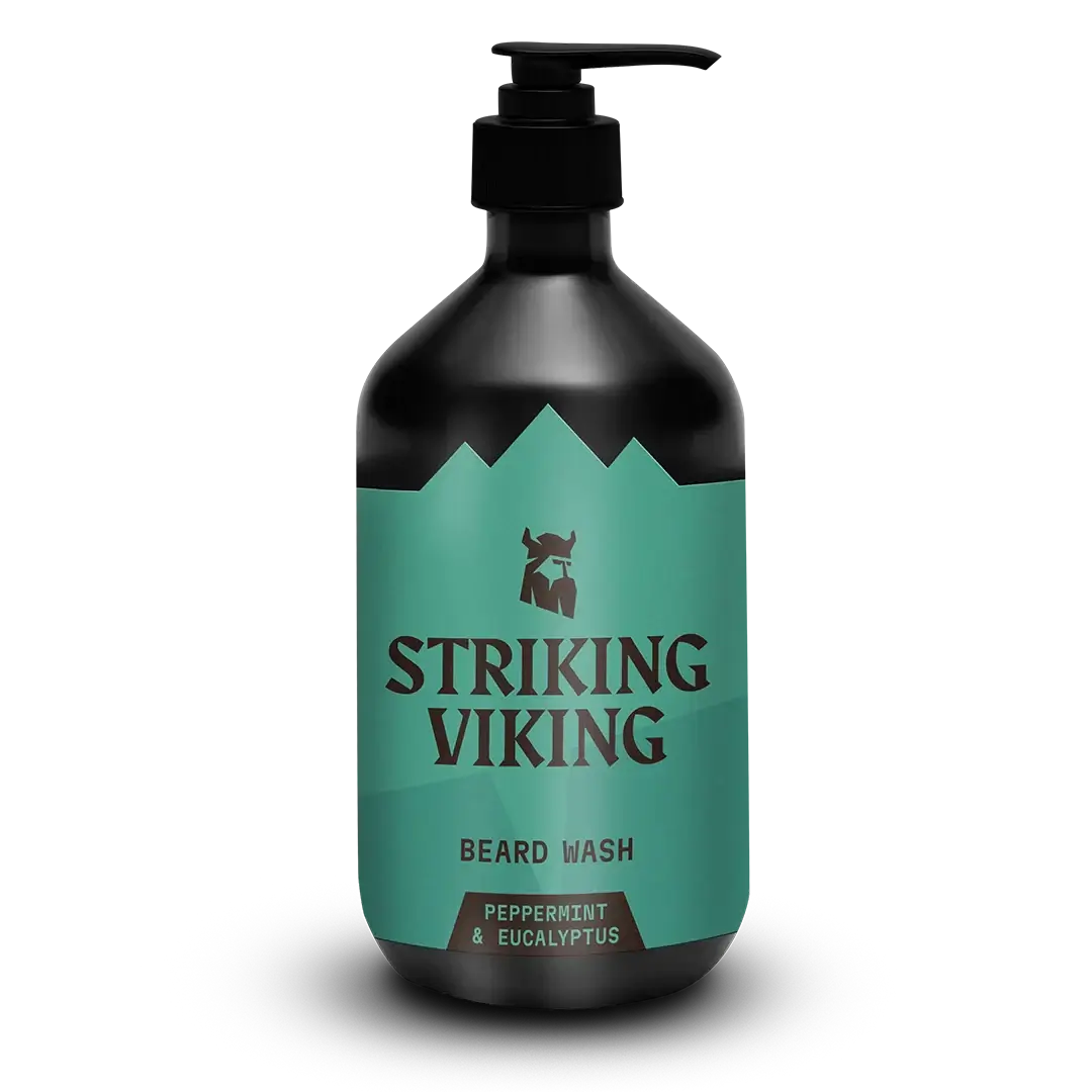 Beard Shampoo - Natural Peppermint & Eucalyptus, 500 ml