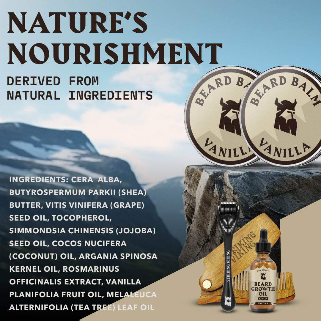 Vanilla Beard Balm - 2 Pack 60 g