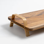 Serving Tray - Teak/Bamboo