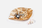 Small Leaf Dish - Golden Capiz