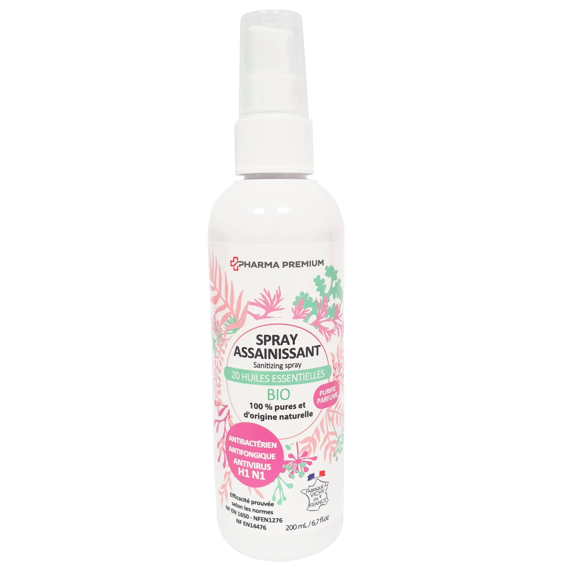 Sanitizing Spray with 20 Organic Essential Oils