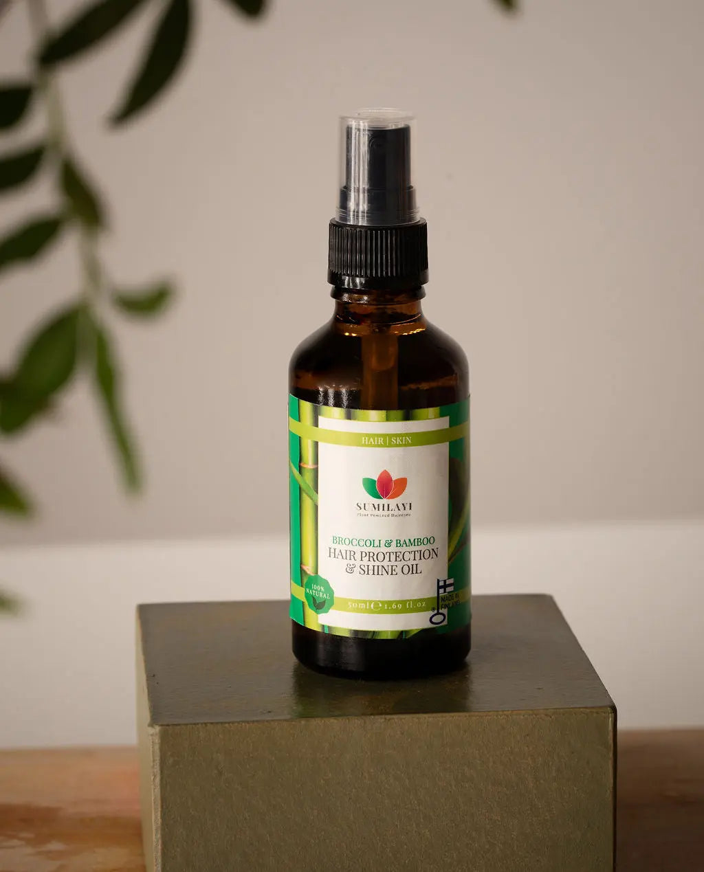 Aceite Protector y Brillo con Brócoli y Bambú Sumilayi 50 ml