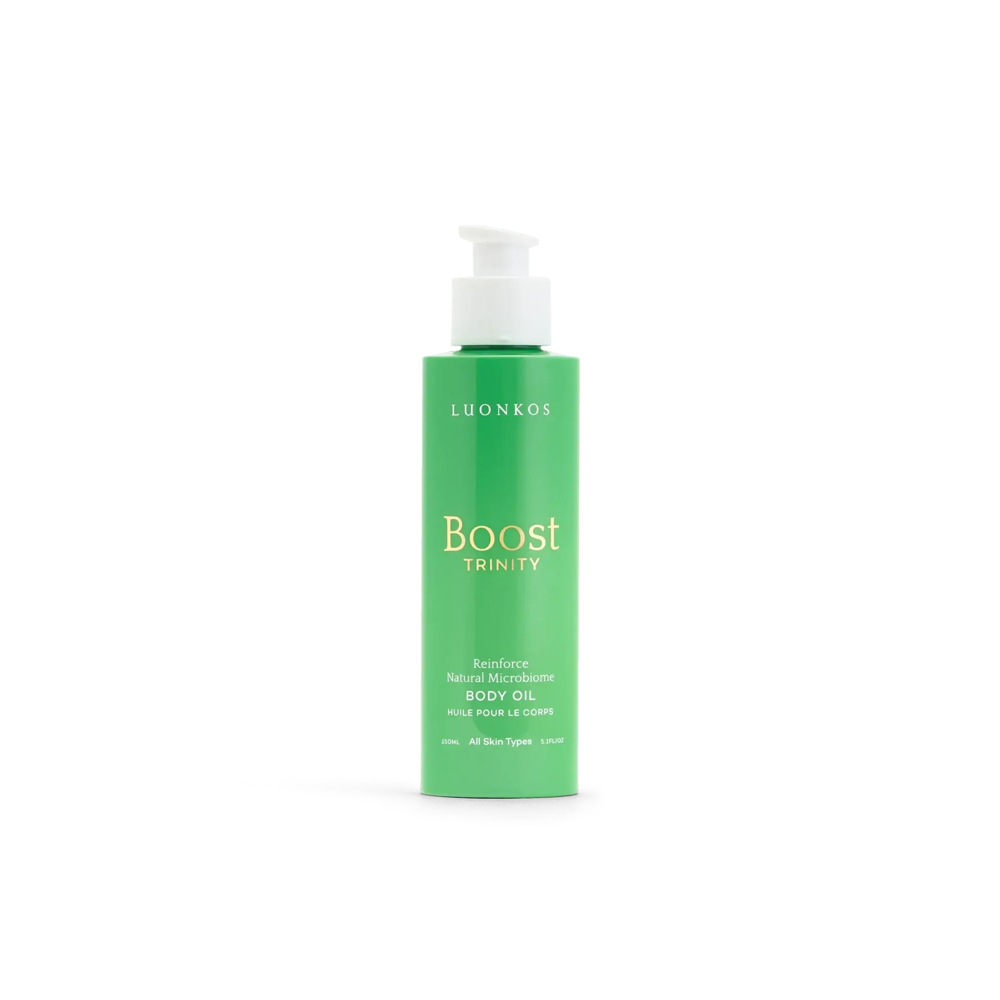Boost Trinity Body Oil – Hydration and Protection with Finnish Forest Microbes