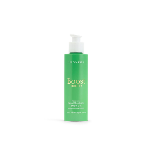 Boost Trinity Body Oil – Hydration and Protection with Finnish Forest Microbes