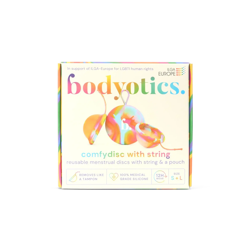 Menstrual Discs with String | Rainbow Edition 🌈