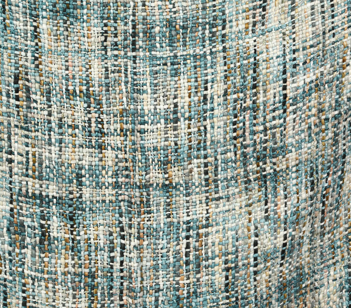 Hand-Knitted Ocean-Inspired Throw Blanket