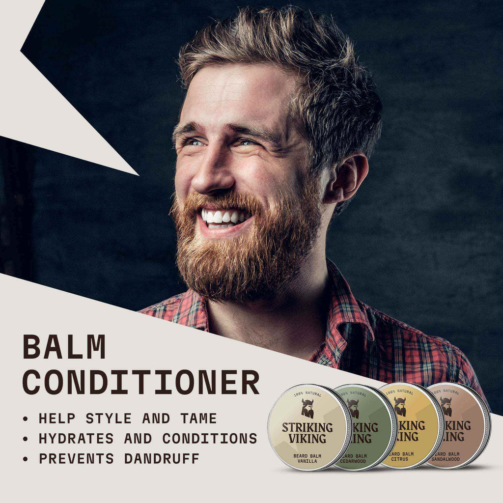 Beard Balm Variety - 4 Pack Set