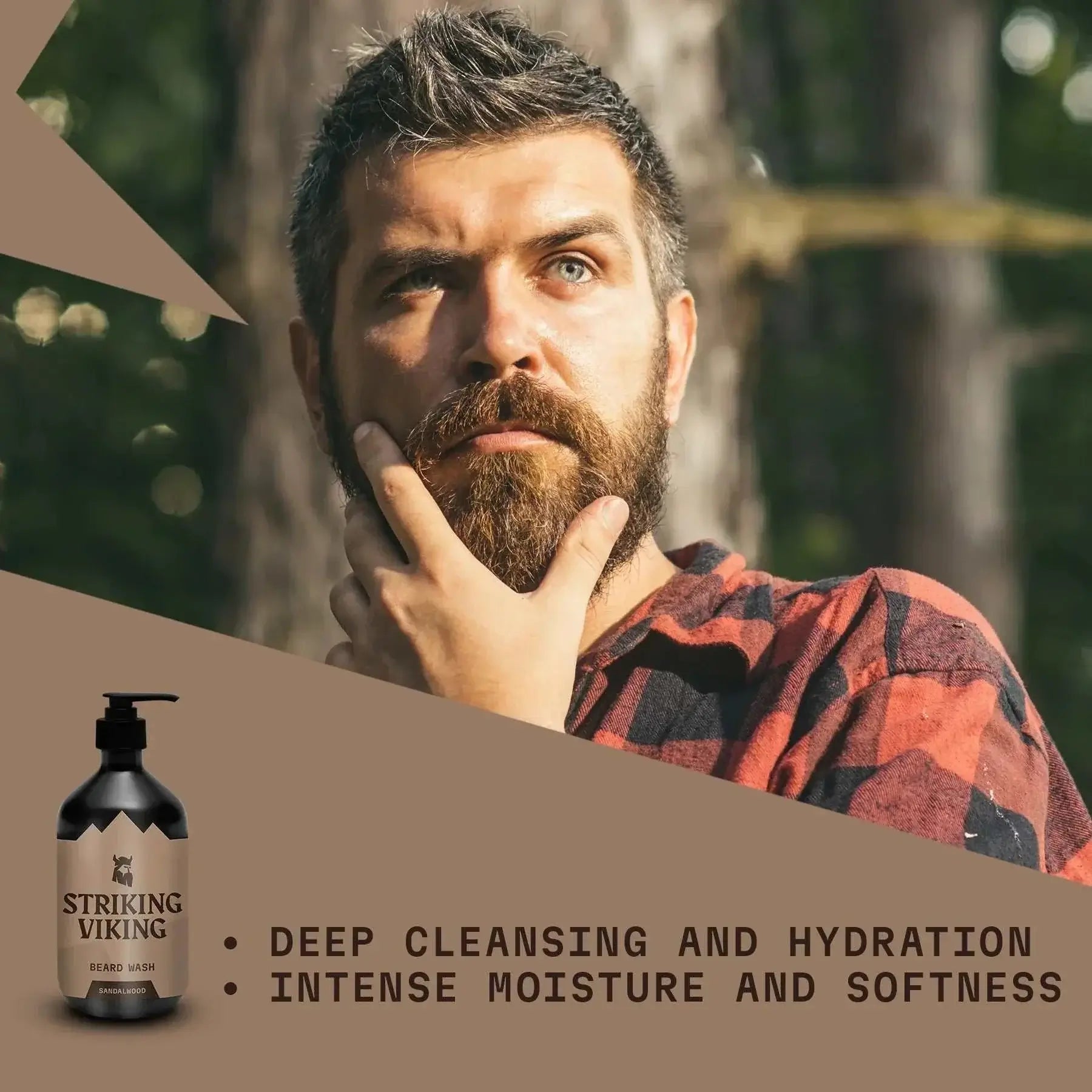 Beard Shampoo - Sandalwood, 500 ml