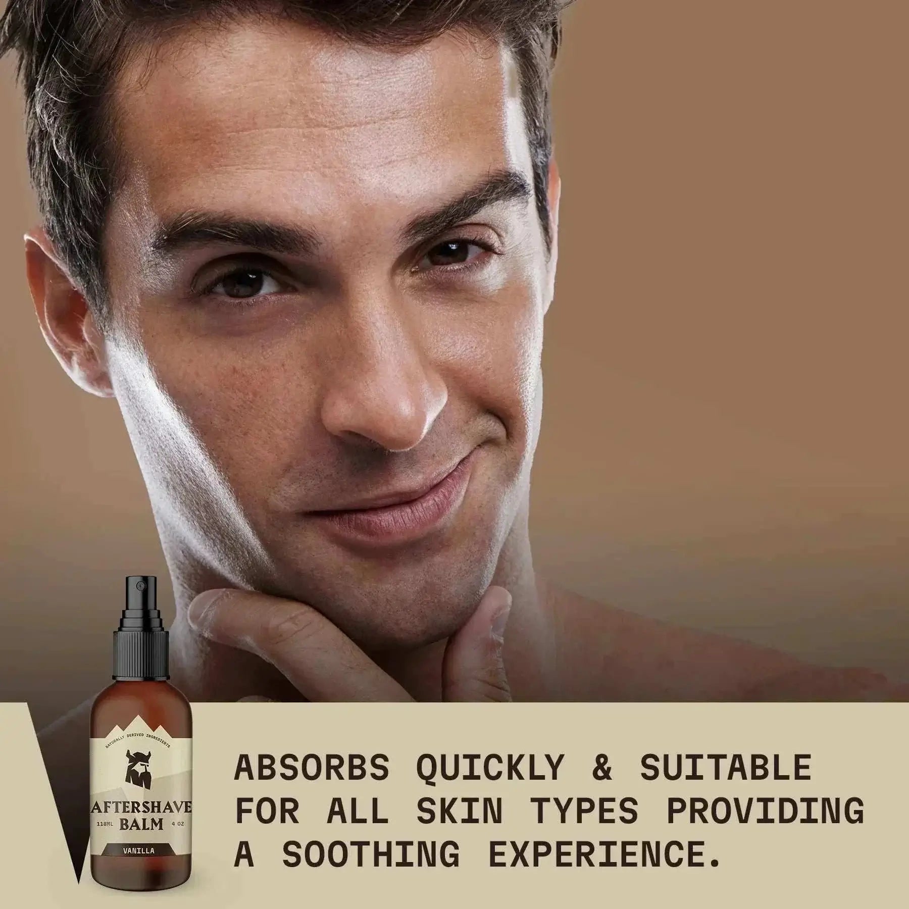 After Shave Balm for Men - Vanilla