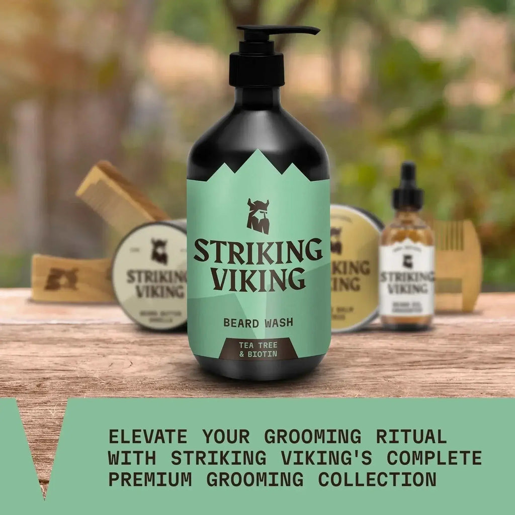 Beard Shampoo - Tea Tree & Biotin, 500 ml