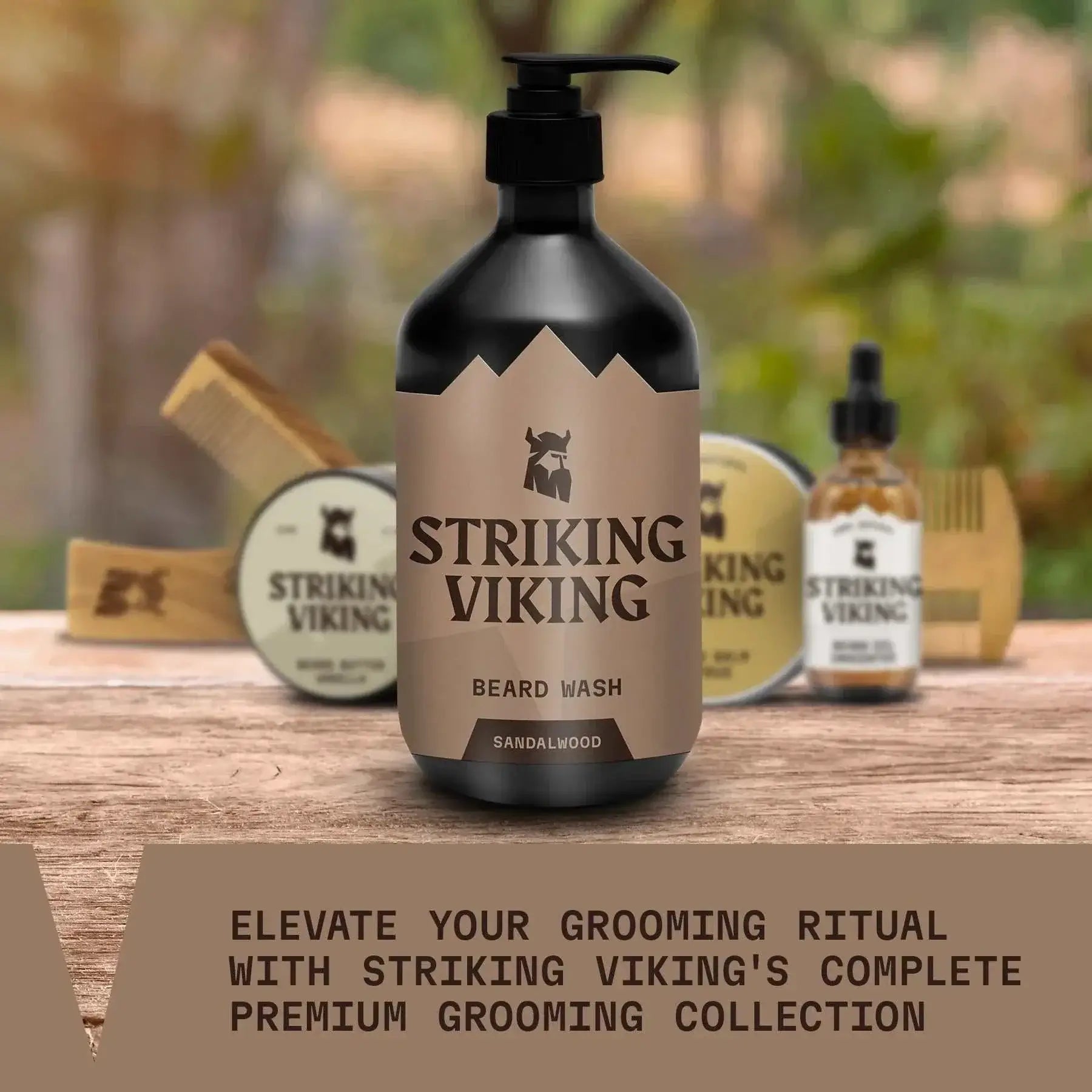 Beard Shampoo - Sandalwood, 500 ml