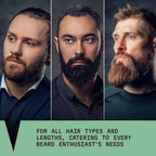Beard Shampoo & Conditioner Set - Tea Tree & Biotin, 2 x 300 ml