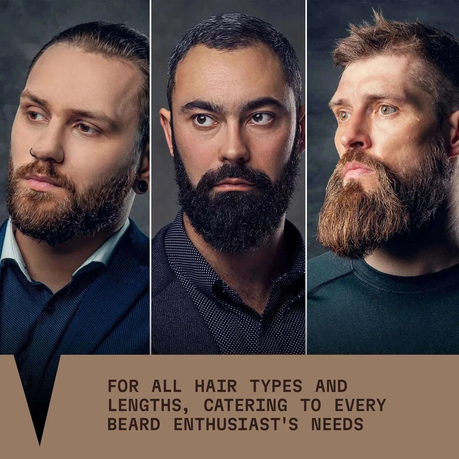 Beard Shampoo & Conditioner Set - Sandalwood, 2 x 300 ml