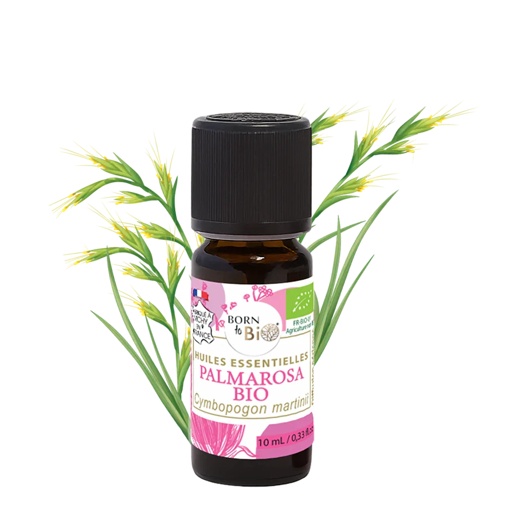 Organic Palmarosa Essential Oil, 10ml