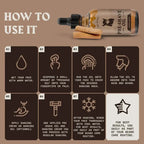 Pre Shave Oil for Men - Sandalwood