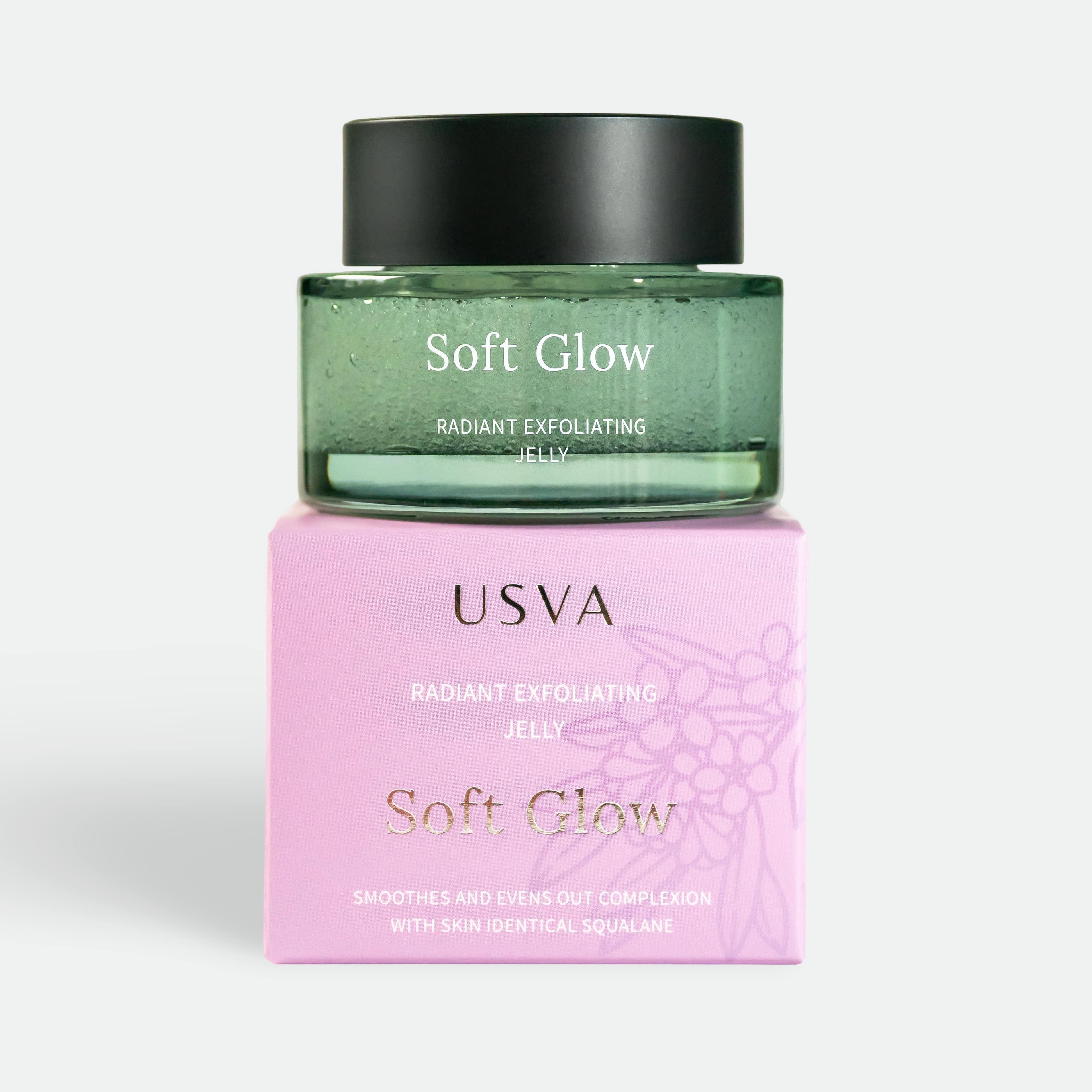 USVA Soft Glow Radiant Exfoliating Jelly - 50 ml