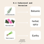 No. 4 Cedarwood & Geranium Candle | STANZA Artigiana