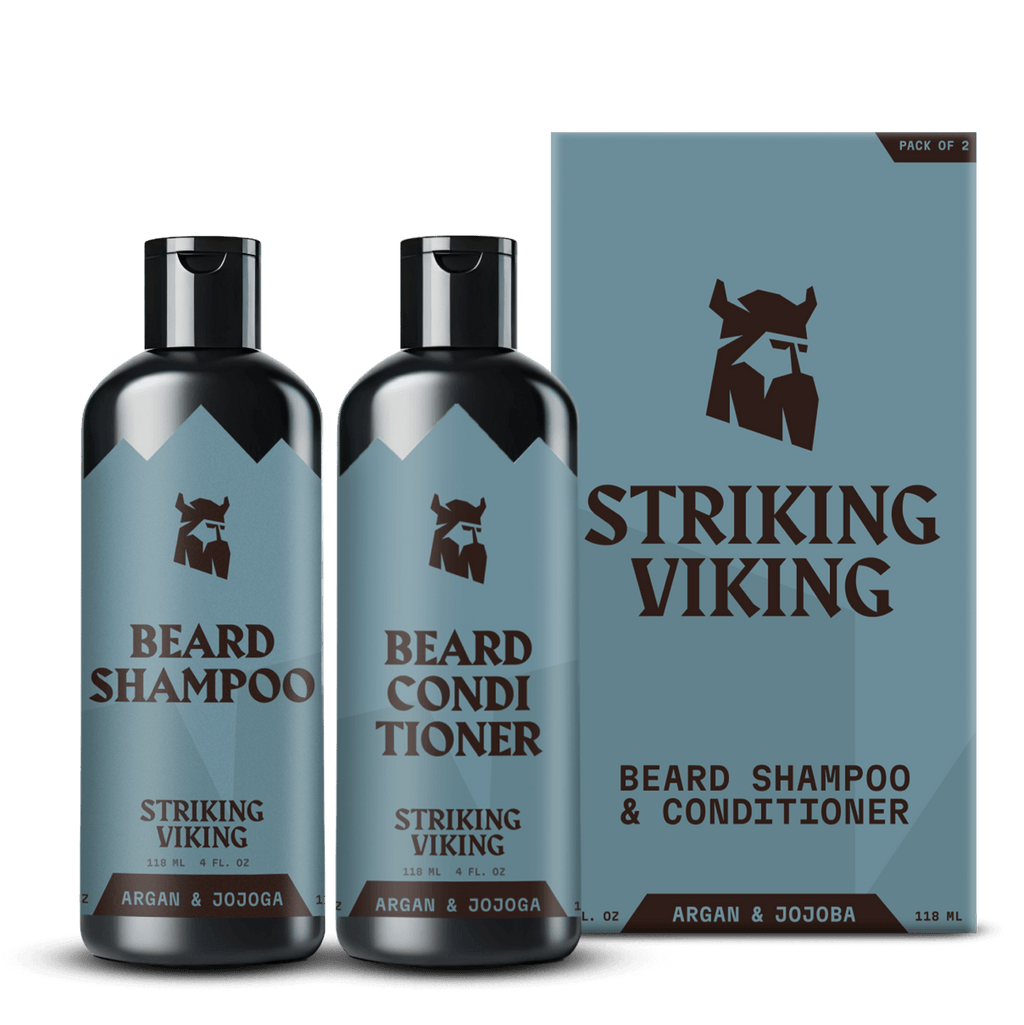 Beard Shampoo & Conditioner Cologne - Argan & Jojoba Oil