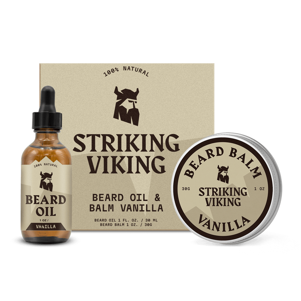 Beard Oil and Balm - Vanilla, Gift Set 🎁