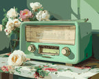 Radio antigua – Pintar por números