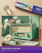 Radio antigua – Pintar por números